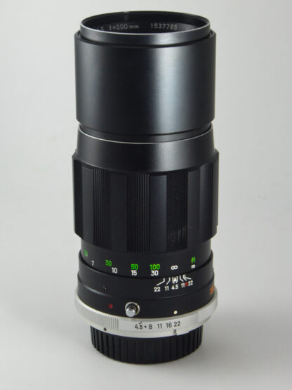 Minolta MC Tele Rokkor-PE  200mm f/4.5  käytetty