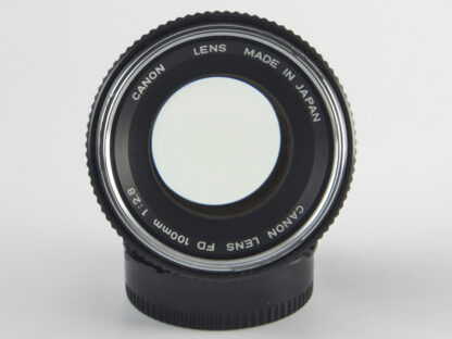 Canon FD 100mm f/2.8 chrome nose, käytetty