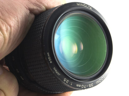Minolta MD 35-70mm f/3.5, käytetty