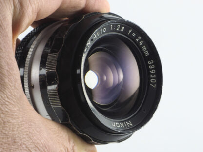 Nikkor-N Auto 24mm f/2.8 AI´d , käytetty