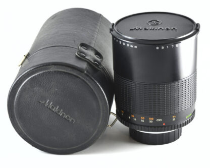 Makinon Reflex 500mm f/8.0 MC (Olympus OM), käytetty