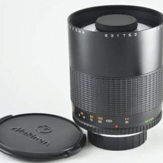 Makinon Reflex 500mm f/8.0 MC (Olympus OM), käytetty