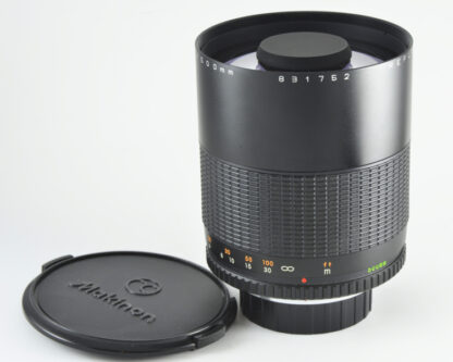 Makinon Reflex 500mm f/8.0 MC (Olympus OM), käytetty