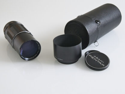 Asahi Pentax Super-Takumar 200mm f/4.0 (M42), käytetty