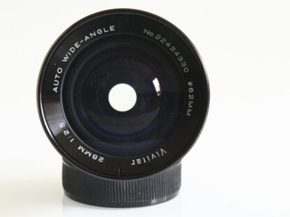 Vivitar 28mm f/2.5 (Canon FD), käytetty