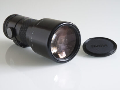 Sigma 400mm f/5.6 (Canon FD), käytetty