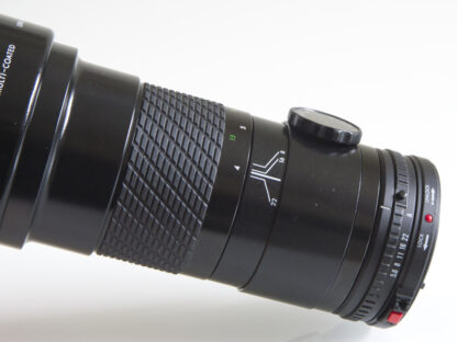 Sigma 400mm f/5.6 (Canon FD), käytetty