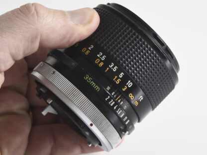 Canon FD 35mm f/2.0 S.S.C. Concave, käytetty