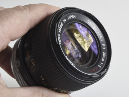 Canon FD 35mm f/2.0 S.S.C. Concave, käytetty