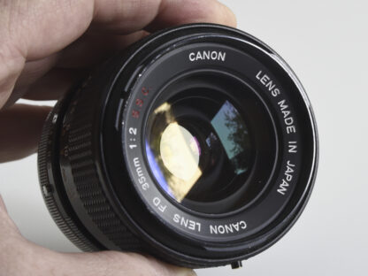 Canon FD 35mm f/2.0 S.S.C. Concave, käytetty