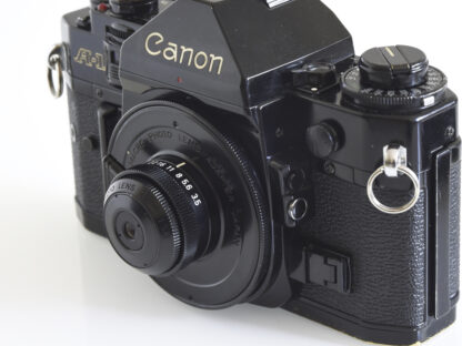 Canon Macrophoto Lens 20mm f/3.5, käytetty