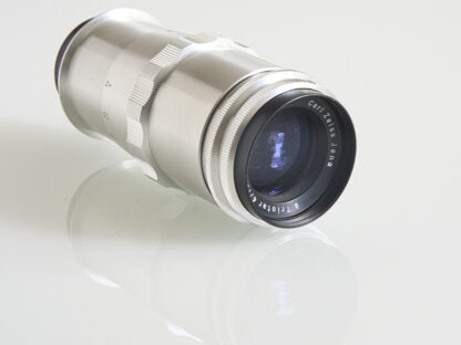 Carl Zeiss Jena Triotar 135mm f/4 Praktina mount, käytetty