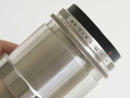 Carl Zeiss Jena Triotar 135mm f/4 Praktina mount, käytetty