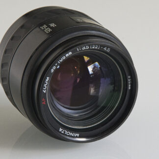 Minolta AF 35-105mm f/3.5-4.5, käytetty