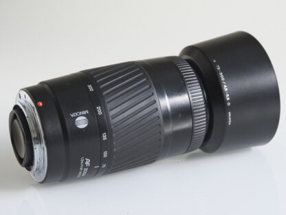 Minolta AF 75-300mm f/4.5-5.6, käytetty