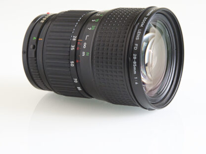 Canon FDn 28-85mm f/4.0, käytetty