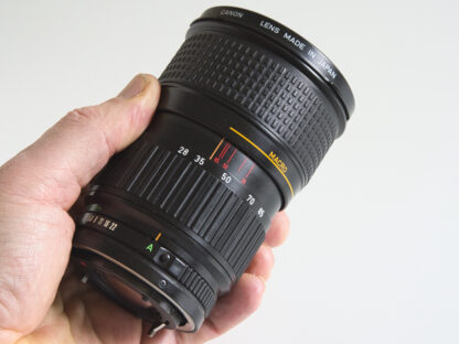 Canon FDn 28-85mm f/4.0, käytetty