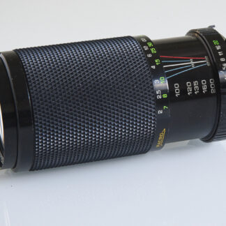 Soligor 80-200mm f/4.5 C/D Zoom+Macro (Minolta MD), käytetty
