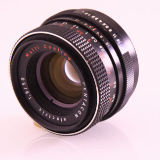 Pentacon electric 50mm f/1.8 MC (M42), käytetty