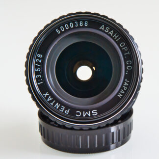 Pentax SMC 28mm f/3.5, käytetty